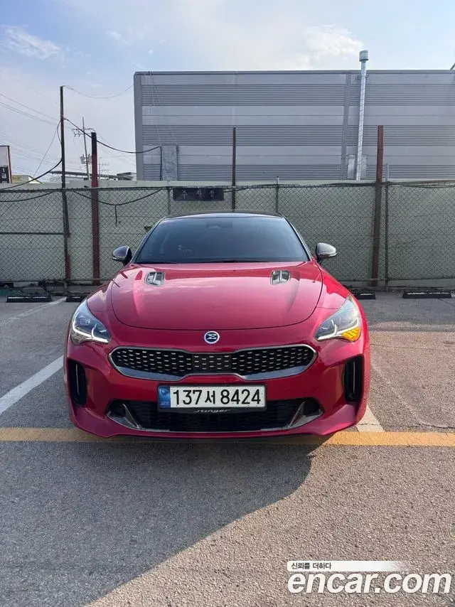Kia Stinger 2021 из Кореи