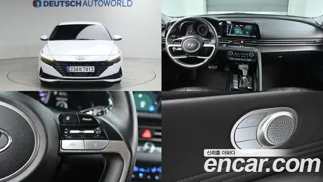 Hyundai AVANTE 2022 из Кореи