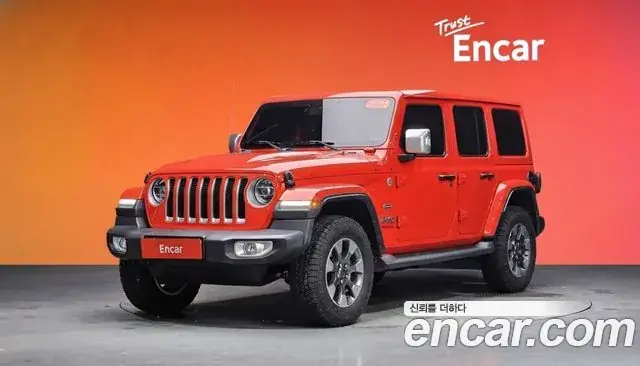 Jeep Wrangler 2021 из Кореи