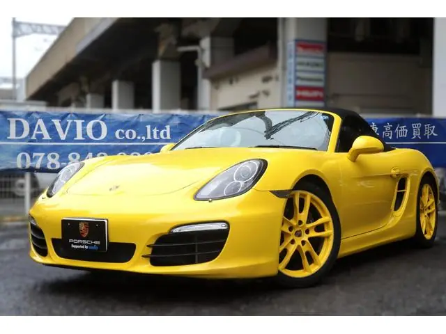 Porsche Boxster 2014 из Японии