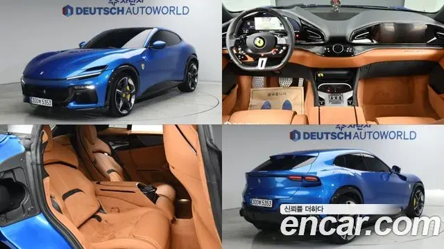 Ferrari Purosangue 2024 из Кореи