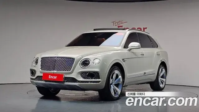 Bentley Bentayga 2018 из Кореи